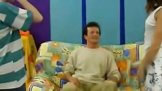 Seducing the Cougar MILF Liselotte and Her Hot Young Sidekick Quinty Take Down a Lustful Older Stud