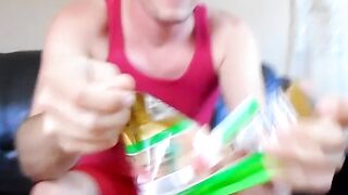 Leo Blue Finds Defects In Your Gummy Friends And Eats Them.
