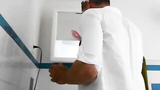 Stepuncle's Dick Out - Masturbation. Older man. . . . . . . . . . . . . . . . .