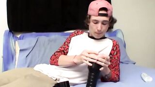 "Twinks Delight - Hot Twunk's Intimate Toy Play"