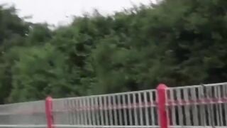 "Peek-A-Boo! Naughty Japanese Girl Gets Busted Peeing In Public"