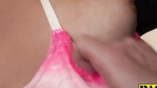 "Sexy British Bombshell Enjoys Rough Spanks & Fucks in Hardcore Sex"