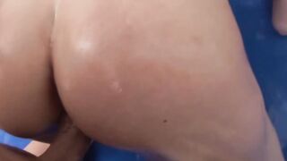 "Teeny-Bopper Sensuous Handjob in Glossy POV"