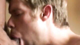 "Muscular Latin Stud Drills Blondie With Ink-Tattooed Body And Big Dick"