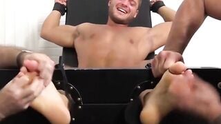 "Tickling Bound - Bondage Submissive Gets Intense Sensory Overload"