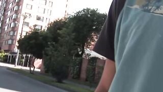 "Hot Babe Shows Off her Talent in Roller-Skates while Getting Fucked by Hunk"