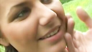 "Hot MILF Biker Chick Fucks Her Handsome Husband On A Motorcycle Journey"