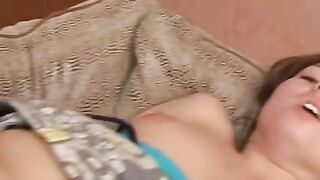 "BBW MILF Rides Big Black Dick Until He Explodes On Her Ass"