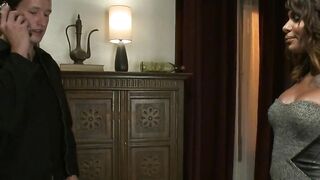 "Big Boobed She-MALE Fucks Man Hard in Rough Anal Sex"