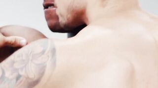"Black Trainer's Muscle Massage Turned Into Hardcore Sex With White Guy"