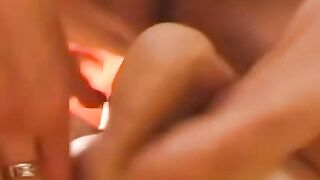 "Lesbian BFFs Share Intimate Moments in Bed"