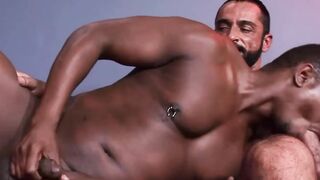 Latino Muscle Hunks Go Hardcore in Ass-Fucking Action!