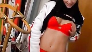 PublicMasturbate2019_Confessionals - Sensuous Blonde Babe Fingers Herself in Front of Strangers