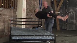 "Bondaged Babe Skyler Adams Facesitting Blowjob & Hardcore Fucking - Explosive Orgasm"