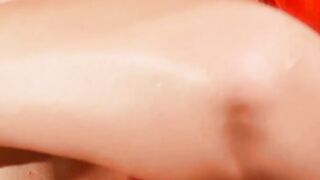 "Busty Red Head Transgender Hottie Stroking Her Thick Dick - POV View"