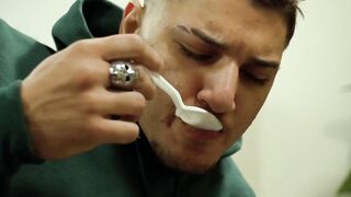 "Petite Teen Slut Devours Huge Load In Her Mouth After Intense Anal Fisting And Hardcore Fucking"