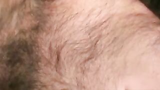 "Hairy Bear's Intense Solo Masturbation Session"