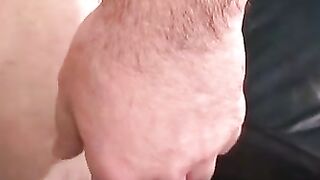 "Hairy Bear's Intense Solo Masturbation Session"