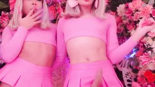 "Bubble Butt Trans Girl Sucks & Rides Big Dick POV Blowjob with Facial"