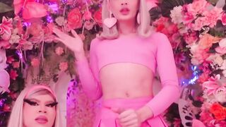 "Bubble Butt Trans Girl Sucks & Rides Big Dick POV Blowjob with Facial"