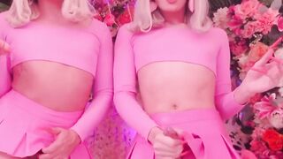 "Bubble Butt Trans Girl Sucks & Rides Big Dick POV Blowjob with Facial"