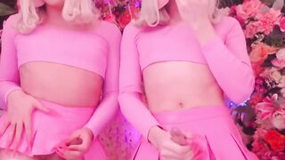 "Bubble Butt Trans Girl Sucks & Rides Big Dick POV Blowjob with Facial"