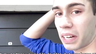 "Straight-Up BareBack Action! First Time Anal With A Big Dick"