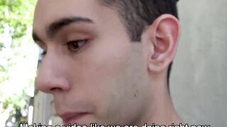 "Straight-Up BareBack Action! First Time Anal With A Big Dick"