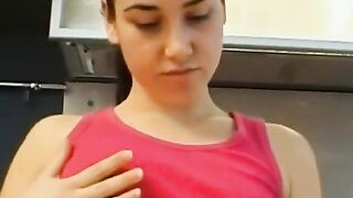 Sexy Milf's Sensual Self-Exploration - POV Closeup View of Pussy Play on Glass Topped Dildo