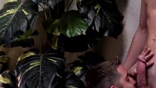 "Daddy's Boy Gets A Raw Rough Fucking From Older Man"