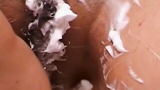 Girl-on-girl fun time in bath tub! Three sexy blonde babes share intimate moments of pleasure during steamy threesomes.