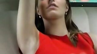 Sexy-Blondie's Sensual Roadtrip Adventure: Public Car Masturbation & Big O!