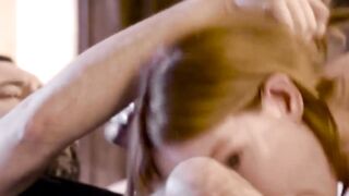 "Orange Haired Vixen Lacee Loves Big Dick And A Hard Fucking"