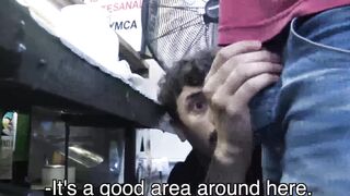 "Handsome Bartender's Steam Room Bareback Fuck Fest"