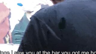 "Handsome Bartender's Steam Room Bareback Fuck Fest"