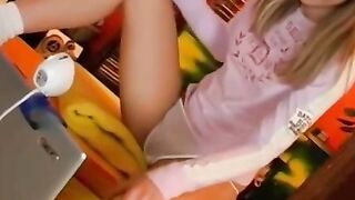 Teenage cutie shows off her tiny body in an intimate solo cam show - Petite18-Year Old Amateur Babe Strips Down Naked & Masturbates For You