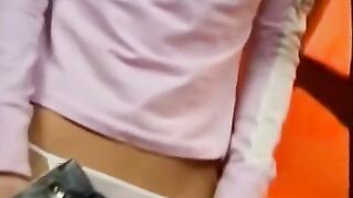 Teenage cutie shows off her tiny body in an intimate solo cam show - Petite18-Year Old Amateur Babe Strips Down Naked & Masturbates For You