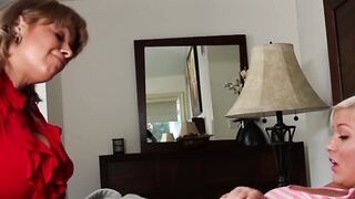 "Blondie's Boss Lady Teaches Her How to Sixtynine in Office"