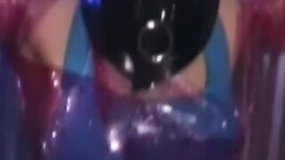"Vintage Bondage Lesbian Orgy with Old-Young Girls in Costumes"
