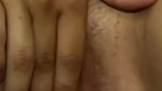 "Brunette bombshell Bella Rossi gets her tight pussy slammed hard in POV"