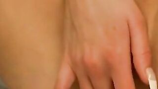 Sensual Blonde Teen's Private Shower & Vibrator Play Session with Big Boobs in HD!