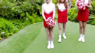 "Cheerleading Cheat Sheet #3 - Teen BFFs Share A Facial"