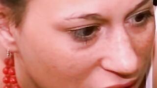 "Orgasmic Foursome: Older Women Share Passionate Sex With Young Stud in Group Action"