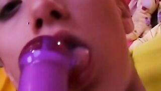 Sexy Redhead Slut Loves Her New Adult Toys - Alexis Crystal & Nikki Benz