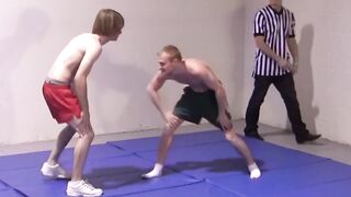 "Hard-Body GAY Wrestlers Battle It Out For Sexual Dominance"