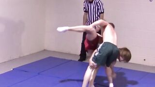 "Hard-Body GAY Wrestlers Battle It Out For Sexual Dominance"