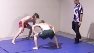"Hard-Body GAY Wrestlers Battle It Out For Sexual Dominance"