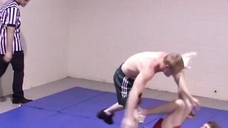"Hard-Body GAY Wrestlers Battle It Out For Sexual Dominance"