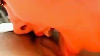 "Redheaded Cutie Gets Her Ass Filled With Hard Dick And Facial Finish For Hay HighWays"