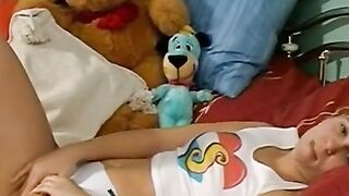 Ashley's Dripping-Wet Pussy Closeup POV Masturbating Lesson